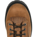 Men's Autumn Retro Martin Boots Round Head Brown Coarse Heel Tactical Boots 106