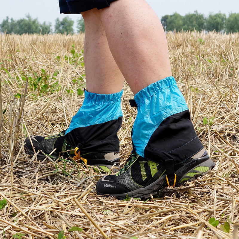 Outdoor mountaineering gaiters sandproof waterproof tear-resistant leg warmers 014
