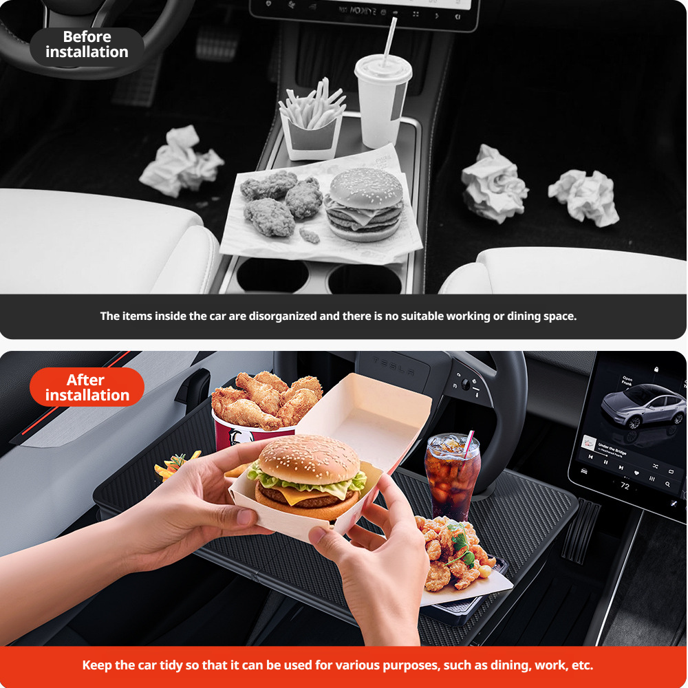 Multi functional steering wheel, small table, car dining table, laptop, desk stand 390