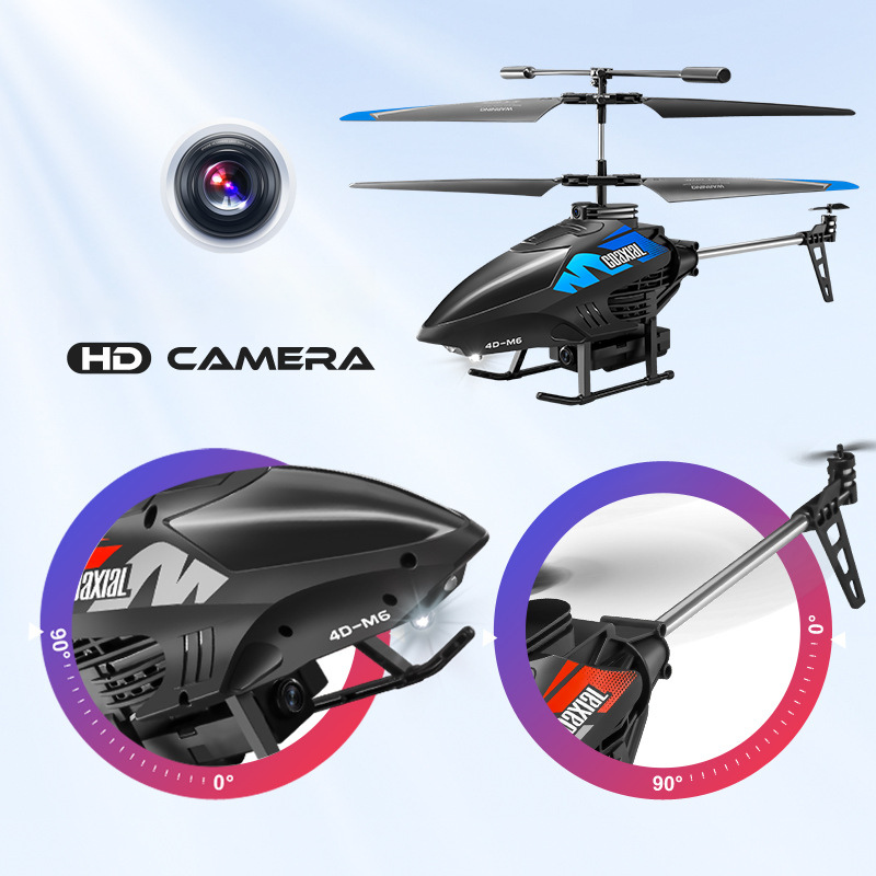 M6 aerial photography 4K obstacle avoidance remote control airplane children's charging toy 217