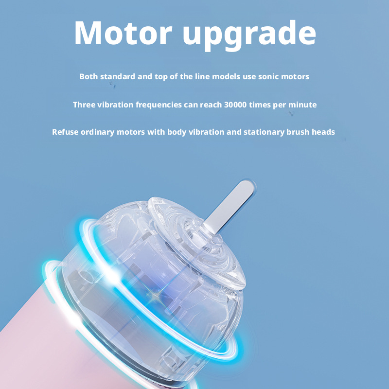 Children's electric toothbrush U-shaped baby sound wave soft fine hair 2-12 years old teeth guard 176