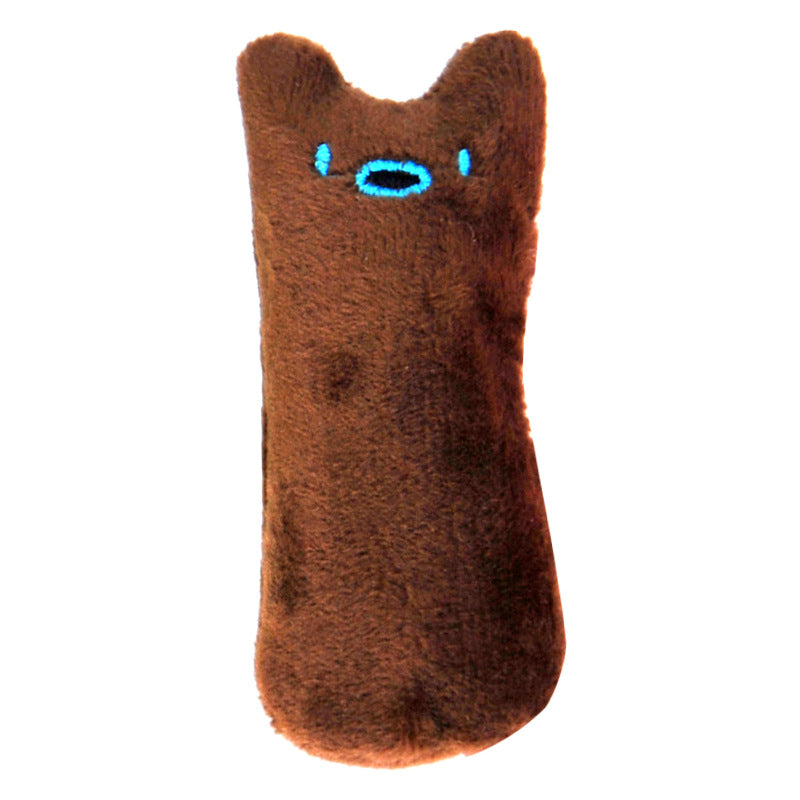 Thumb mint cat toy, cat face expression, pet plush toy 220