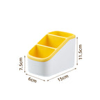 Simple two-tone storage box desktop remote control divider 023