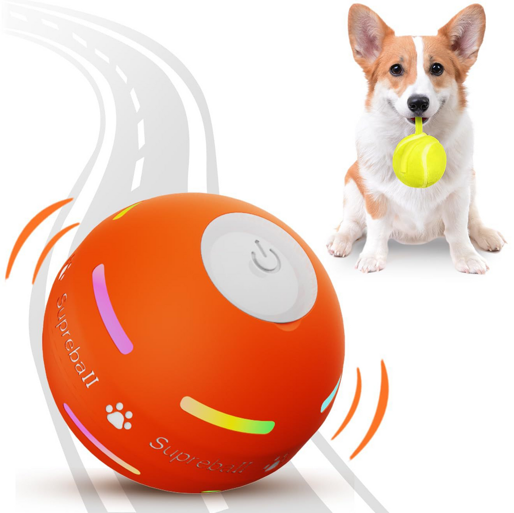Gravity Jump Ball Intelligent Charging Dog Toy Ball Cat Dog Chase Toy 342