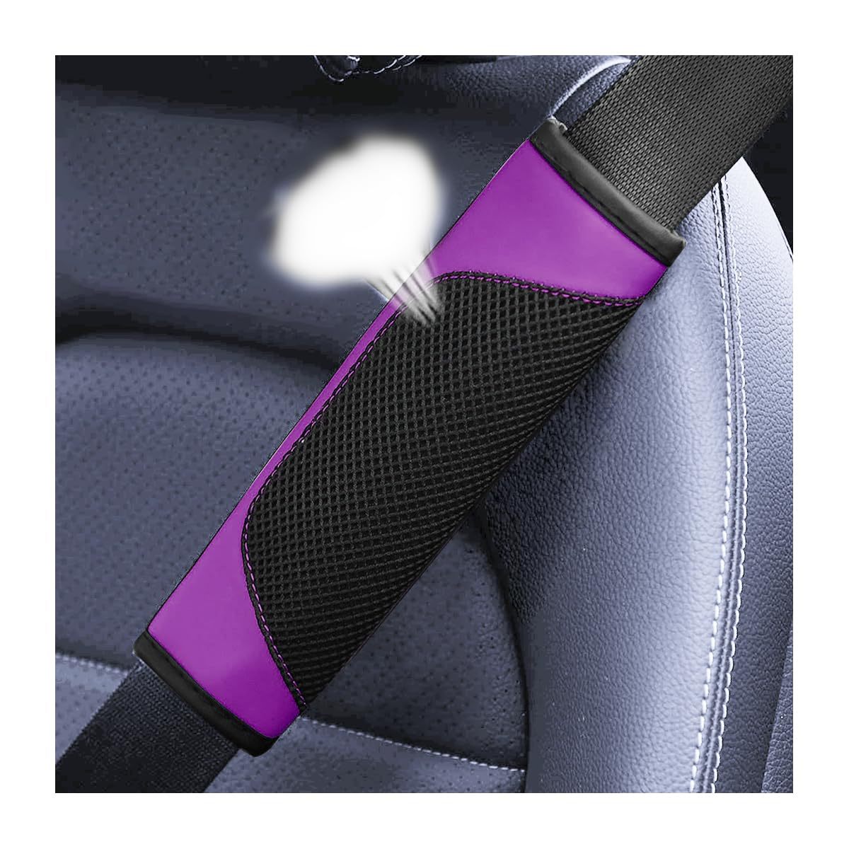 Breathable ice silk car seat belt shoulder protector universal comfort seat belt 393