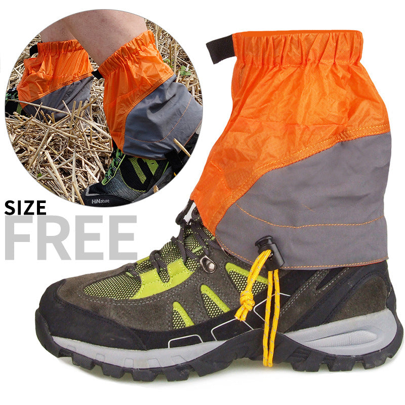 Outdoor mountaineering gaiters sandproof waterproof tear-resistant leg warmers 014