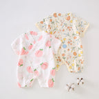 Baby clothes summer thin short sleeved jumpsuit 068