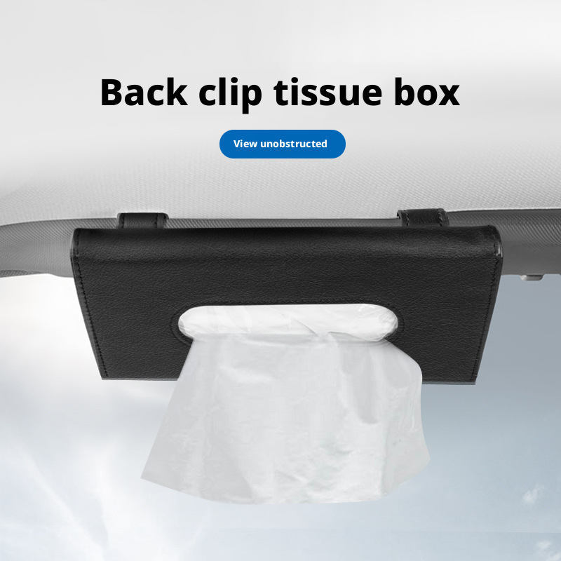 Car paper towels, leather upholstery, backrest, car mounted sunshade, paper towel box 361