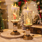 Christmas decorations candle lights Christmas crystal lights 132