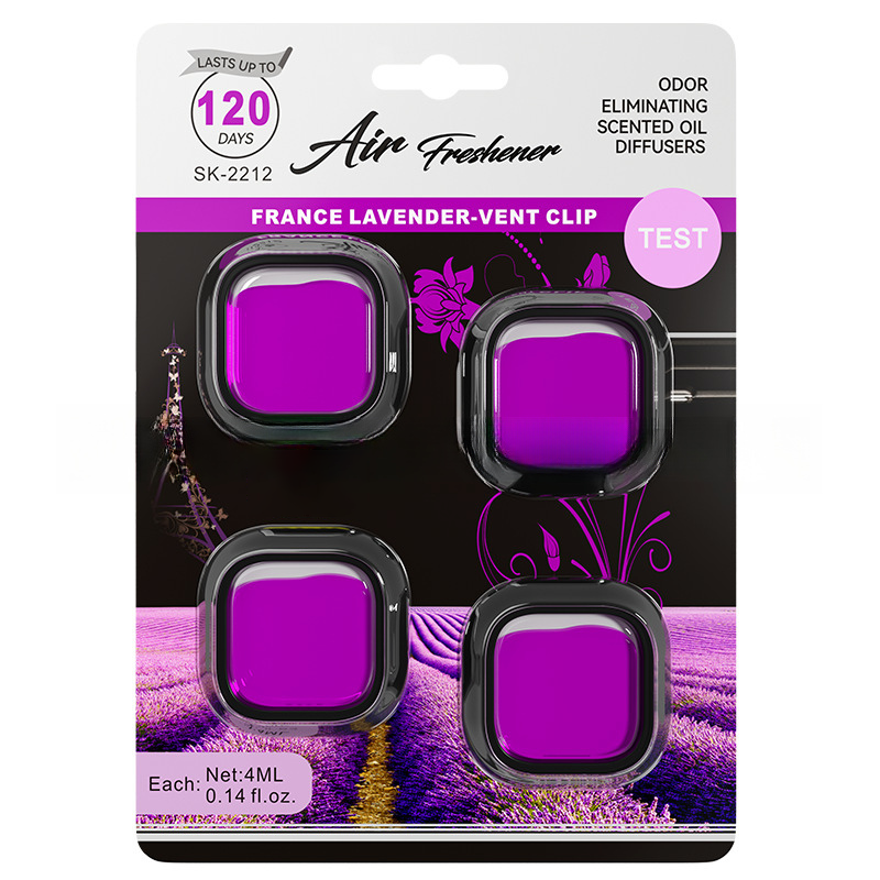 Vehicle mounted air freshener Vehicle mounted breathable film perfume to remove odor 353