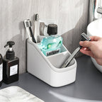 Simple two-tone storage box desktop remote control divider 023