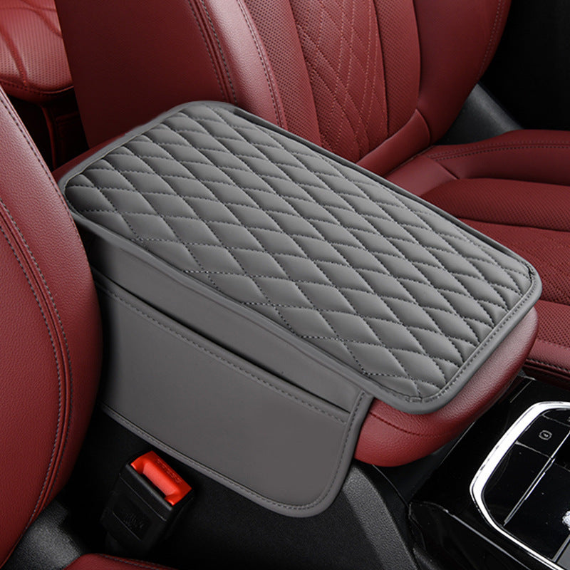 Car armrest box pad, universal storage bag, car storage pocket, elbow center height pad 366
