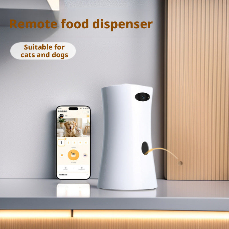 Intelligent pet camera, automatic feeder, bullet feeding, laser teasing for pets 317