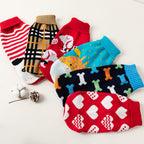 Pet sweaters winter clothing for cats and dogs 087