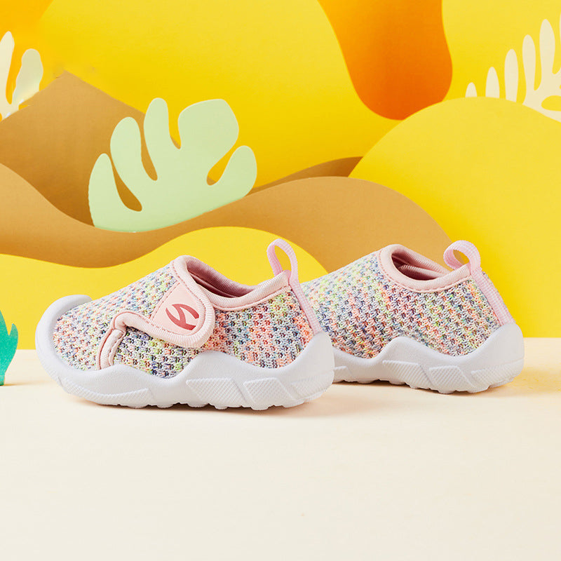 Spring new baby shoes for boys and girls breathable 043