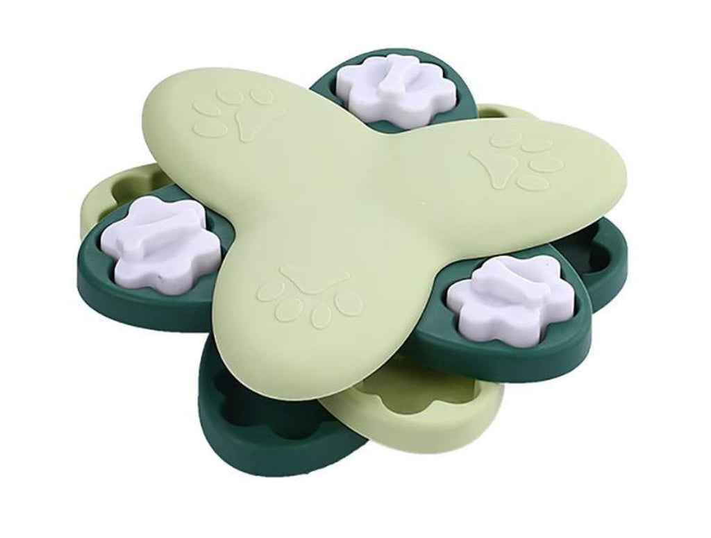Dog puzzle toy feeder anti choking training bowl slow food bowl 340