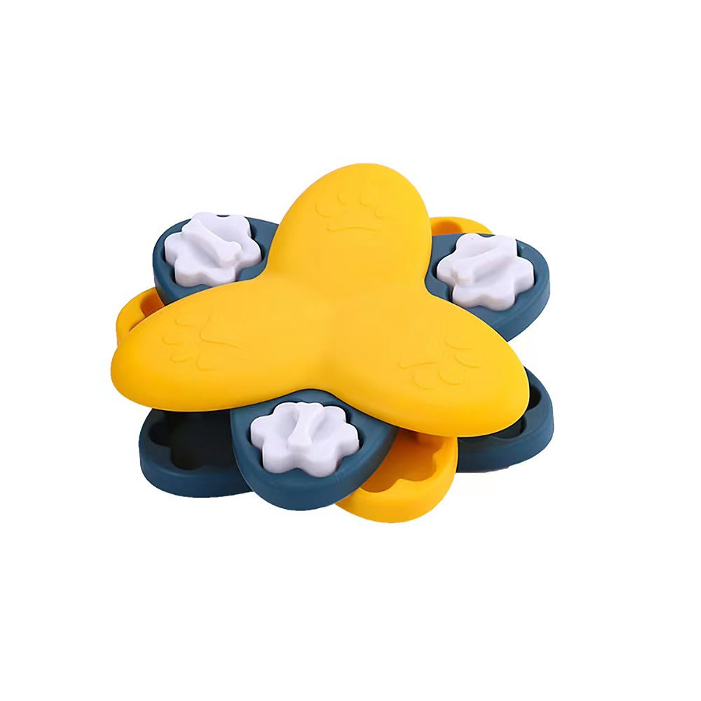 Dog puzzle toy feeder anti choking training bowl slow food bowl 340