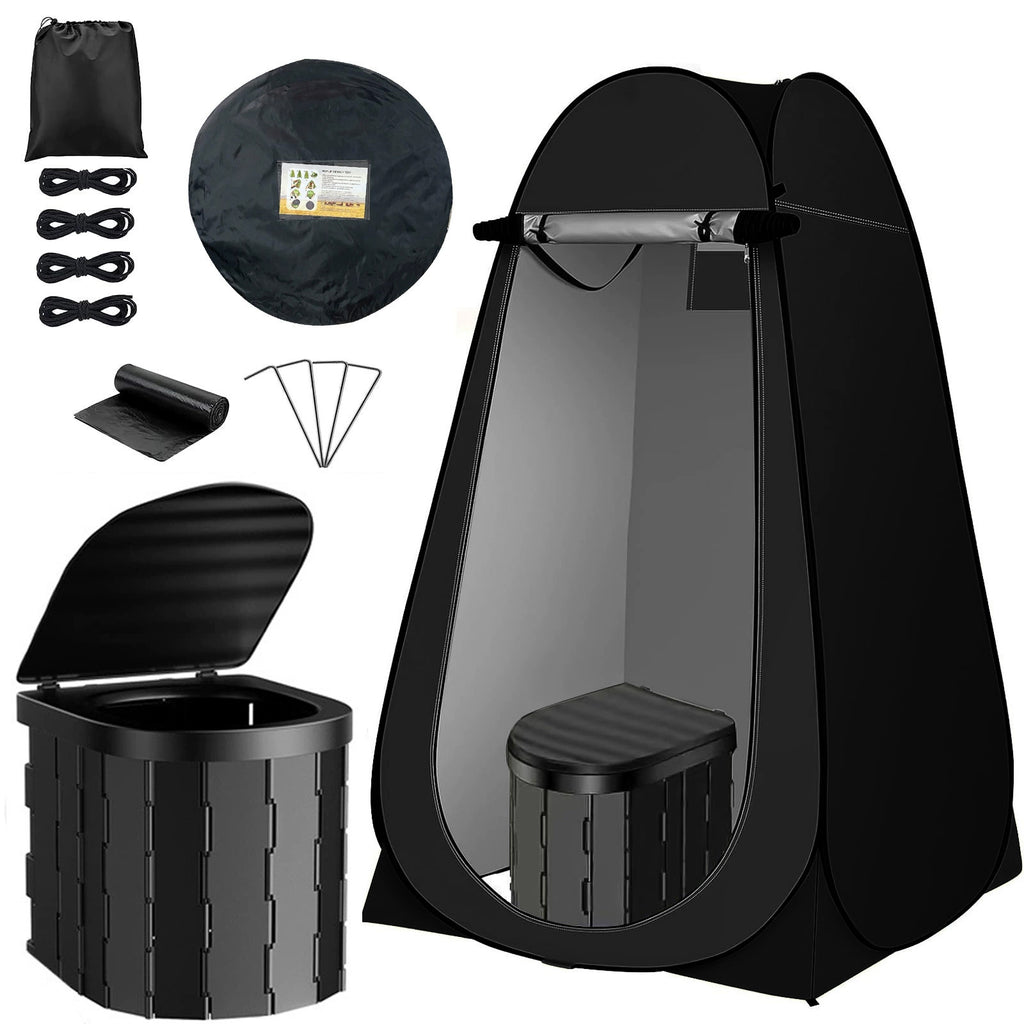 Outdoor shower tent, portable camping toilet, changing room shower 513