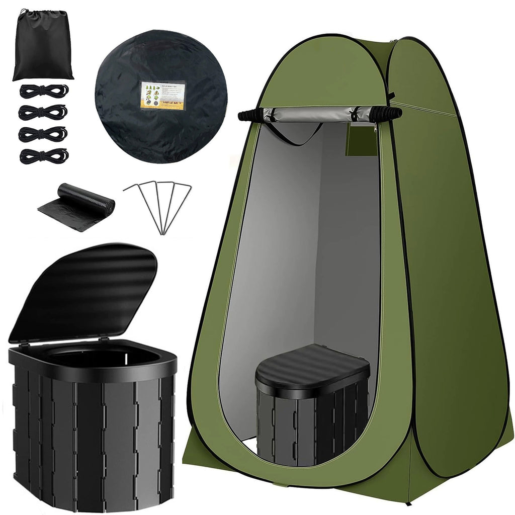 Outdoor shower tent, portable camping toilet, changing room shower 513