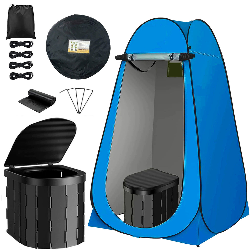Outdoor shower tent, portable camping toilet, changing room shower 513