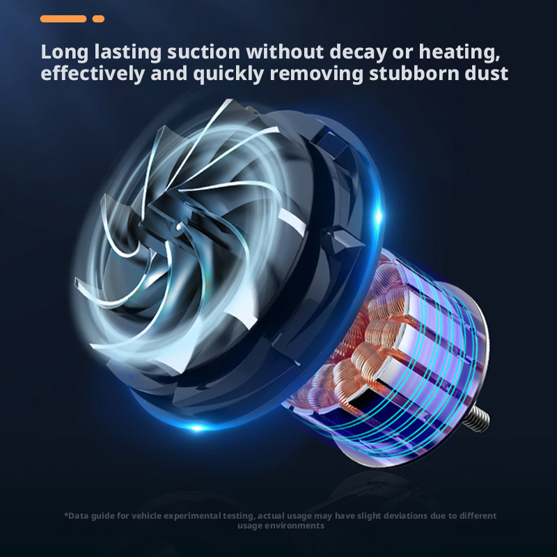 Wireless car vacuum cleaner, car small handheld dust collector, mini portable dust blower 354