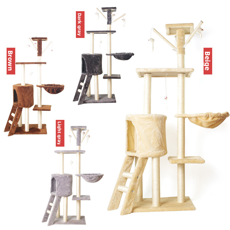 Cat climbing frame, cat nest, cat tree integrated cat frame, special for large cats 337