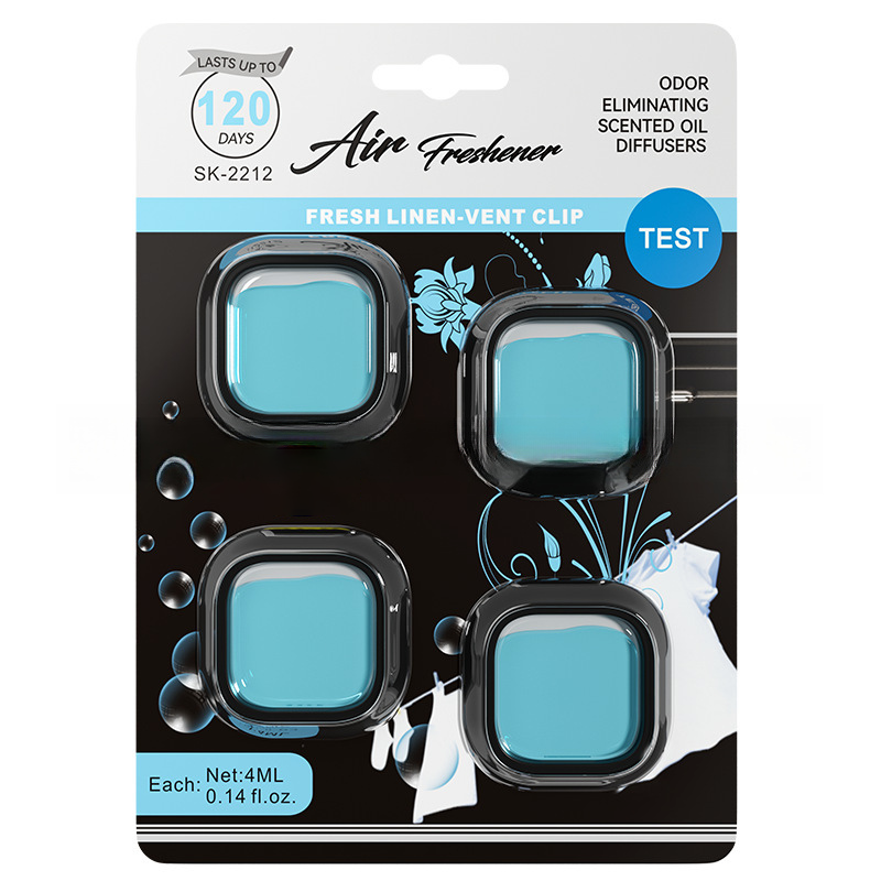 Vehicle mounted air freshener Vehicle mounted breathable film perfume to remove odor 353