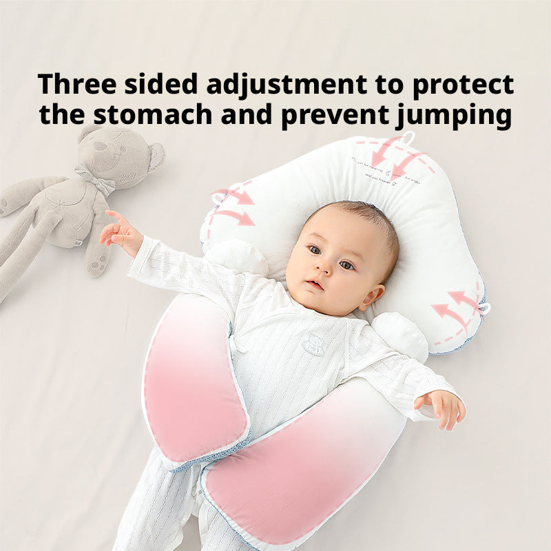 Baby styling pillow artifact soothes the pillow while sleeping, corrects head shape, and corrects head shape 090