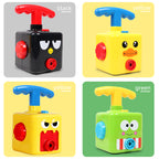 Air powered car, toy car, children's early education balloon, sliding car 191