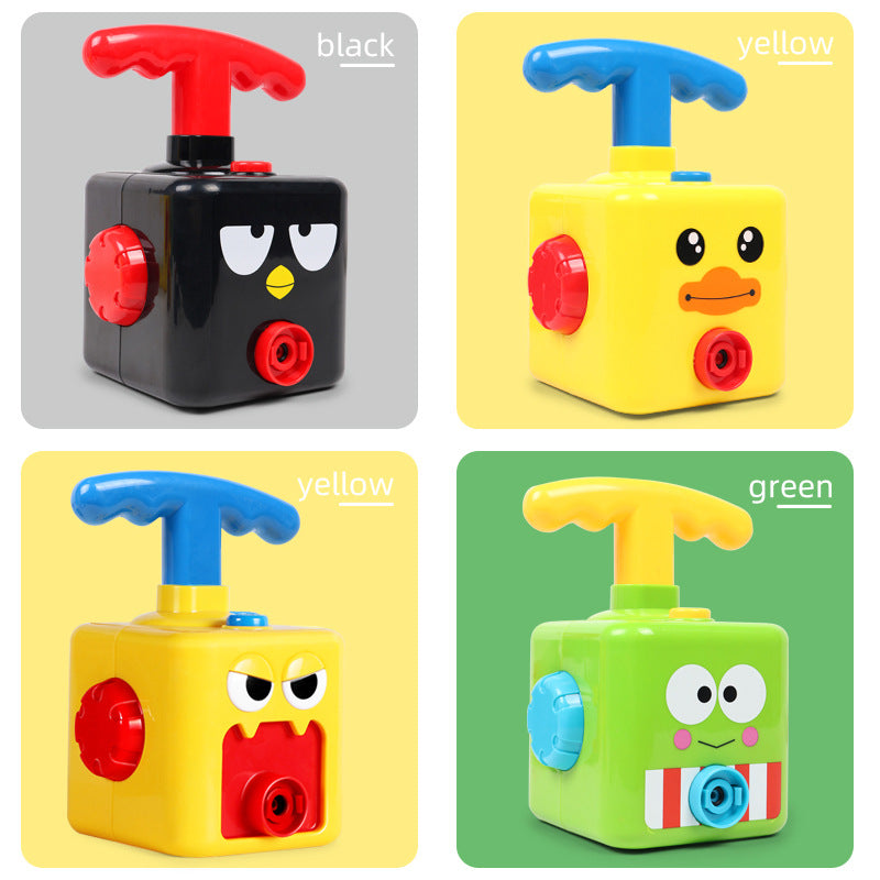 Air powered car, toy car, children's early education balloon, sliding car 191