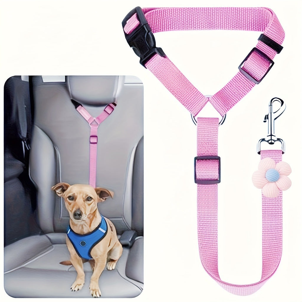 Pet supplies, car safety harness, circular dog leash 348