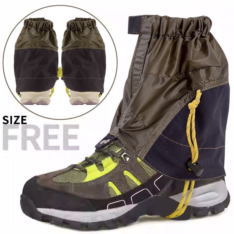 Outdoor mountaineering gaiters sandproof waterproof tear-resistant leg warmers 014