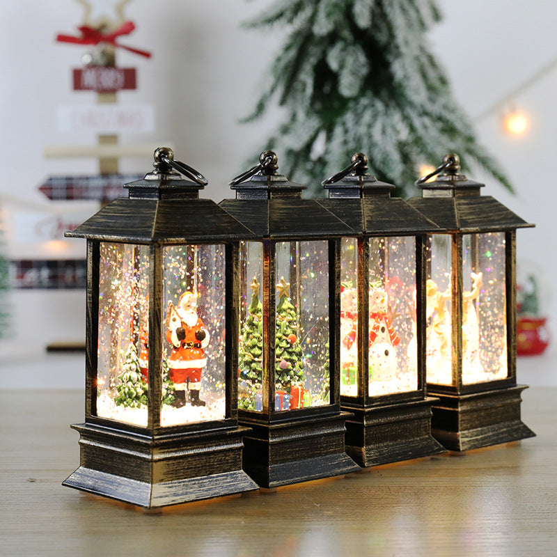Christmas Wind Light Crystal Light Santa Claus Light 133