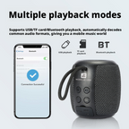 Ultra long endurance outdoor portable small subwoofer Bluetooth speaker 180