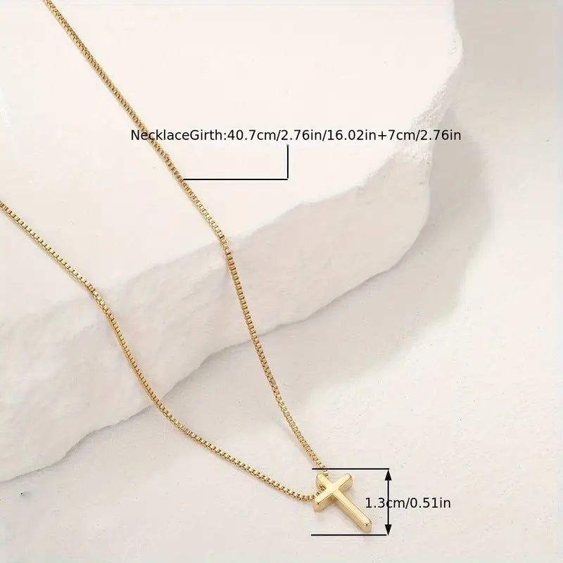 Simple and stylish cross necklace for women 291