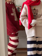 Autumn and Winter Thick Children's Home Clothing Set 209