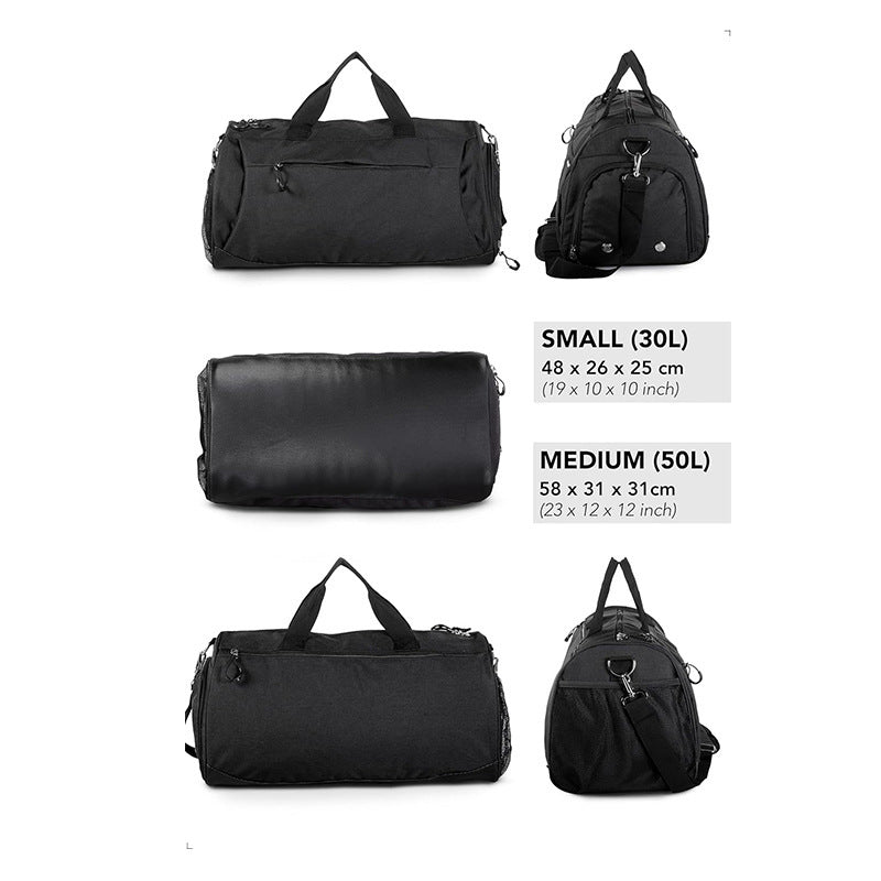 New Fashionable Large Capacity Waterproof Lightweight Foldable Travel Bag with Shoe Compartment 414