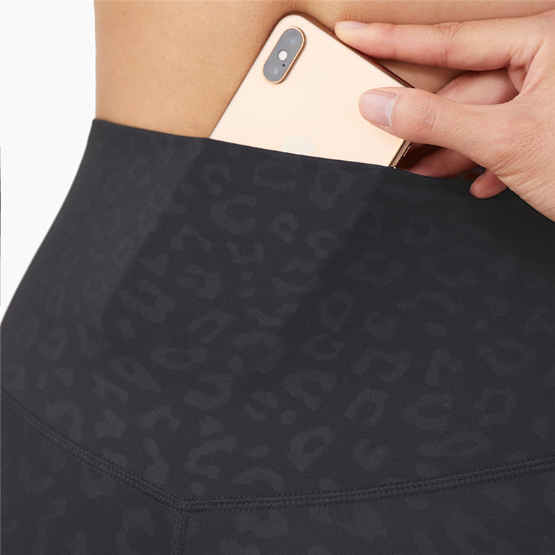 Yoga pants, sporty fitness pants, tight-fitting peach-shaped butt-lifting high-waisted yoga pants 1237CK