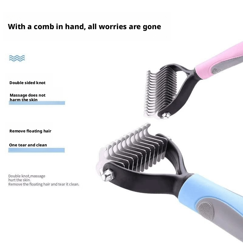 Pet Comb Teddy Knotting Special Brush Dog Hair Cat Comb Brush 219