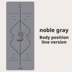 Thickened and widened double-sided non-slip natural rubber PU yoga mat for men and women 017