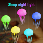 Gradient voice controlled jellyfish lamp creative sensing atmosphere lamp 139