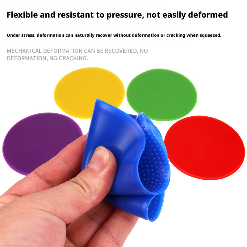 Flat Pad Football Training Sign Barrier Obstacle Sign Butterfly Road Block Sports Training Equipment 434