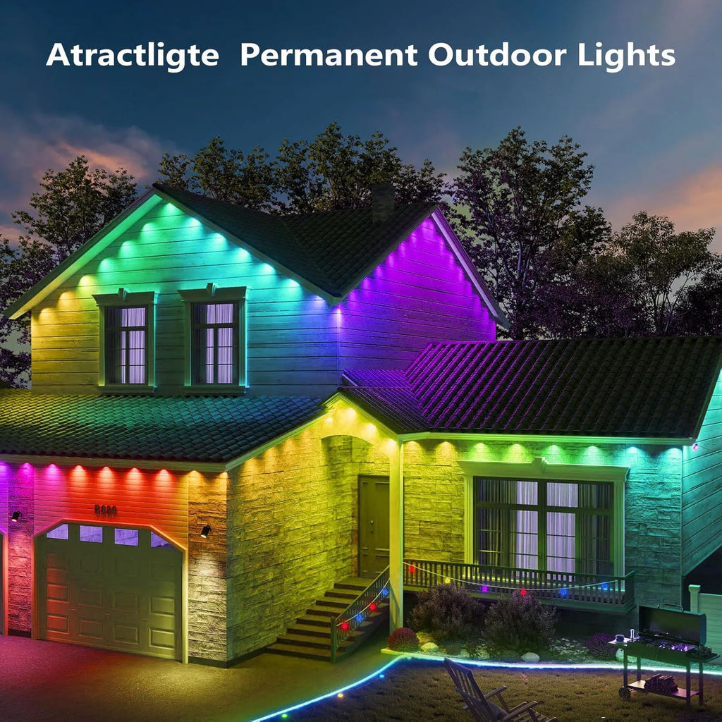 Outdoor eaves light LED intelligent waterproof eaves light 130
