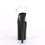 23cm transparent high heels for women with slim heels 110
