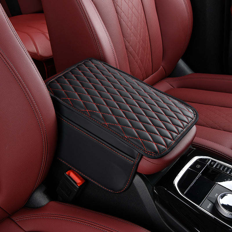 Car armrest box pad, universal storage bag, car storage pocket, elbow center height pad 366