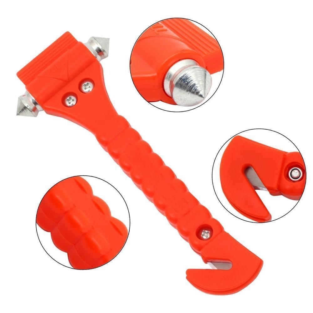 Car Escape Tool Safety Hammer Bus Emergency Rescue Hammer Self-Rescue Window Breaker 351