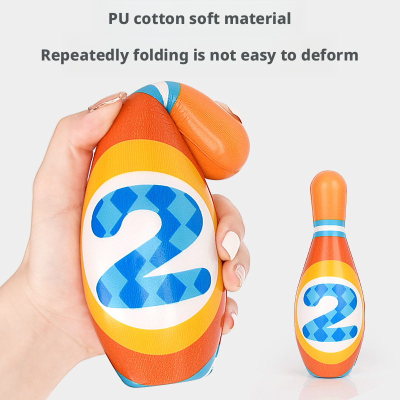 Large children's indoor PU solid bowling ball 232