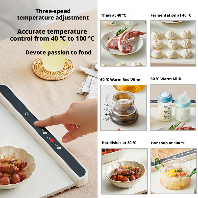 Warm cutting board flexible folding multifunctional temperature regulating table mat 146