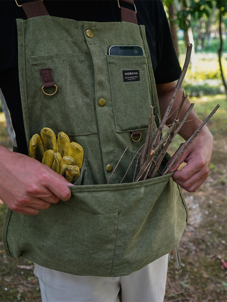 Outdoor camping vest casual multi-functional apron for men and women 013