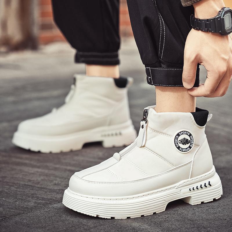 Autumn new down fabric fashion high top casual outdoor 244